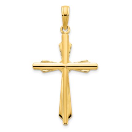14k Fancy Cross Pendant