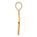 14k Heart in Circle Pendant - Image 2