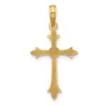 14k Fancy Cross Charm - Image 4