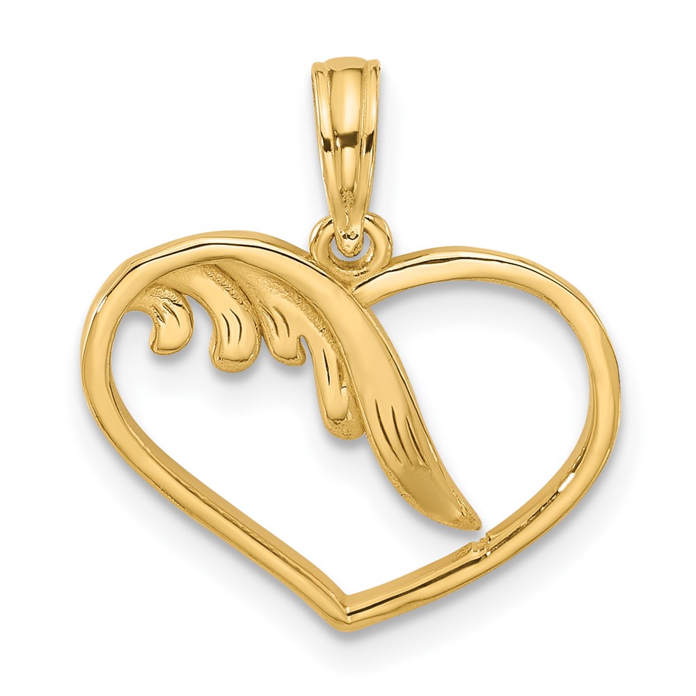 D5608.jpg 14K Polished Fancy Wing and Heart Charm - Image 1