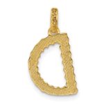 14ky Fancy Twist Letter D - Image 3