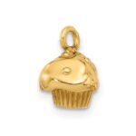 14k Fancy Muffin Charm - Image 4