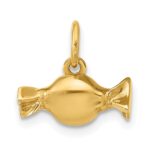 14k Fancy Taffy Candy Charm - Image 3