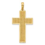 14K Polished Cross Pendant - Image 3