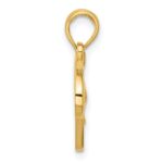 14K Polished Blow Dryer and Curl Brush Pendant - Image 2