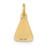 14K Polished Enameled Candy Corn Pendant - Image 3
