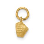 14K Polished Cupcake Pendant - Image 2