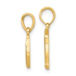 14K Polished Banana and Apple Pendant Set - Image 3