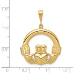 14k Claddagh Pendant - Image 4