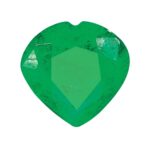Emerald A Quality 3mm Heart