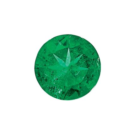 Emerald AAA Quality 1.75mm Round Diamond-Cut
