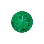 Emerald AAA Quality 3mm Round Diamond-Cut
