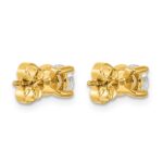 10k Round 4-Prong 1.00ct. Diamond Stud Earrings - Image 4
