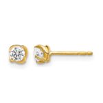 14k 1/3 carat Diamond Post Earrings