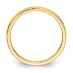 14k 1/2 carat Lab Grown Diamond VS/SI+ G+ Complete Channel Set Size 8 Eternity Band - Image 3