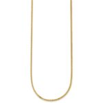 14K 1.3mm Franco with Lobster Clasp Chain - Image 2