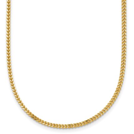 14K 1.3mm Franco with Lobster Clasp Chain