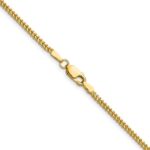 14K 1.4mm Franco with Lobster Clasp Chain - Image 3