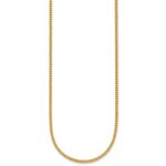 14K 1.5mm Franco with Lobster Clasp Chain - Image 2