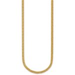 14K 2.5mm Franco with Lobster Clasp Chain - Image 2