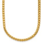 14K 3mm Franco with Fancy Lobster Clasp Chain
