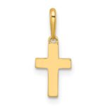 14k Madi K Polished Cross Childrens Charm / Pendant