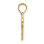 14k Polished GIRL DAD Pendant - Image 2