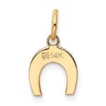 14k Horseshoe Charm - Image 3