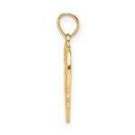 14k #1 WIFE Heart Charm - Image 2