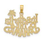 14K ITS BETTER IN THE BAHAMAS Charm - Image 3