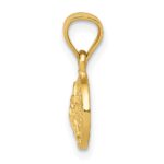 14K Sand Dollar Pendant - Image 2