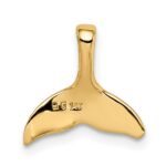 14k Whale Tail Chain Slide - Image 4