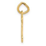 14k Key Letter D Initial Charm - Image 2