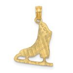14k Figure Skate Charm - Image 3