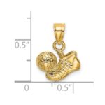 14k Soccer Ball with Shoe Charm - Image 3