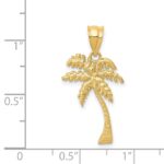 14k Mini Palm Tree Pendant - Image 3