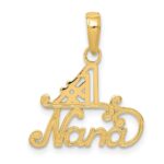 14k #1 NANA Charm
