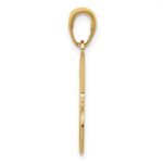 14k #1 DAD Charm - Image 2