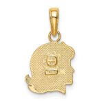 14k Girl Charm - Image 3