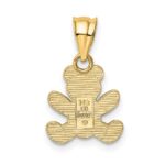 14k Teddy Bear Pendant - Image 3