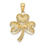 14k Shamrock Charm - Image 3