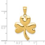 14k Shamrock Charm - Image 4