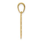 14k RN Registered Nurse Heart Pendant - Image 2