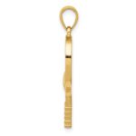 14k Tennis Racquet and Domed Ball Charm - Image 2