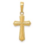 14k Passion Cross Pendant