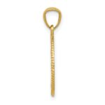 14k Polished Tree Of Life in Round Pendant - Image 2