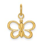 14k Butterfly Pendant