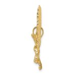 14K Eagle with Beak Touching Claws Charm - Image 2