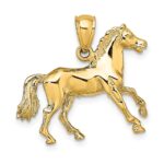 14K 3-D Horse Charm - Image 4