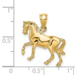 14K 3-D Horse Charm - Image 3